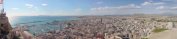 Alicante from Santa Barbara castle (Valencia, Spain)