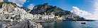 The little Town of Amalfi on the Amalfi Coast (Salerno, Italy)