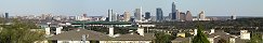 Austin Skyline from Barton Creek Shopping Center (Texas, USA)