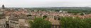 The City of Avignon from Papal Palace (Vaucluse, France)