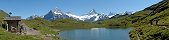 Wetterhorn, Schreckhorn and Fiescherhorn (From Bachsee, Berner Oberland, Switzerland)