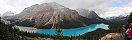 Peyto Lake from Bow Summit Overlook (Alberta, Canada)