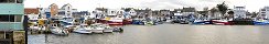 Trawlers in Grandcamp-Maisy Harbor (Calvados, France)