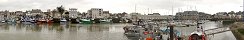 Trawlers in Grandcamp-Maisy Harbor (Calvados, France)