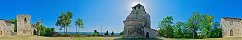 Church and Ruin of Clermont-Dessous Castle (Lot-et-Garonne, France)