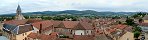 Cluny from the Tower of Cheeses (Sane-et-Loire, France)