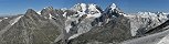 Pontresina Area from Corvatsch (Canton of Graubnden, Switzerland)