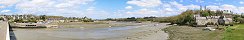 The Village of Crhen at Low Tide (Ctes-d'Armor, France)