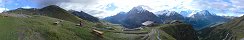 View from First above Grindelwald (Berner Oberland, Switzerland)