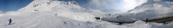 Flexen Pass, on the way to Lech (Tyrol, Austria)