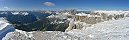 View from Sass Pordoi (Dolomites, Belluno, Italy)