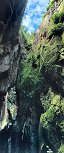 At the Bottom of the Furna do Enxofre Volcanic Chimney (Graciosa Island, Azores, Portugal)