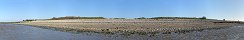 The Beach with Pierced Pebbles in Gfosse-Fontenay (Calvados, France)