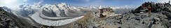 View from Gornergrat (Zermatt area, Switzerland)