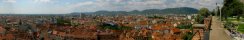 The city of Graz from Castle Hill (Styria, Austria)