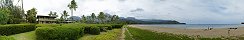 Hanalei Beach on Kauai Island (Hawaii, USA)