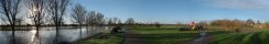 High water near Stony Stratford (Buckinghamshire, England)