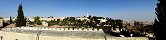 City Wall from Montefiore Windmill (Jerusalem, Israel)