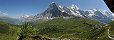 Kleine Scheidegg and Eiger, Mnch and Jungfrau Peaks (Berner Oberland, Switzerland)