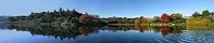 Fall on Lake Okareka near Rotorua (North Island, New Zealand)