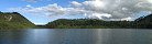 On Lake Tikitapu near Rotorua (North Island, New Zealand)