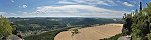 View from Lilienstein in Elbe Sandstone Mountains (Germany)