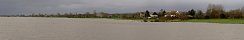 Flooded Marais Blancs between La Cambe and Canchy (Calvados, France)