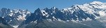 Mer de Glace and Mont Blanc from Lac Blanc (Haute-Savoie, France)