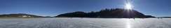 Ice Skating on Taillres Lake (Canton of Neuchtel, Switzerland)