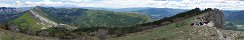 View from Saint-Genis Mountain (Hautes-Alpes, France)