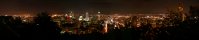 Montral by night from Mount Royal (Qubec, Canada)