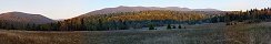 View over Mounts Hyrlata (Bieszczady, Poland)