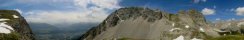 Nordkette mountain range near Innsbruck (Tyrol, Austria)