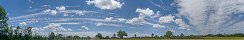 Cloudy Sky near Fresville (Manche, France)