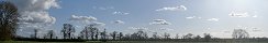 Clouds above the Hedges (District of La Cambe, Calvados)