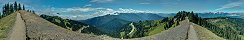 Sunrise Point on Hurricane Ridge (Olympic National Park, Washington, USA)