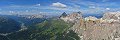 Passo Pordoi from Sasso Pordoi (Dolomites, Italy)