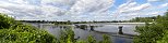 Bridge over the Thousand Islands River near Terrebonne (Qubec, Canada)