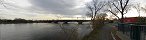 Viau Bridge from Place Juge Desnoyers (Laval, Qubec, Canada)