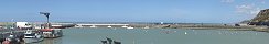 View from Port-en-Bessin-Huppain Harbor (Calvados, France)