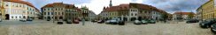 Market Place in Prachatice (Bohemia, Czech Republic)