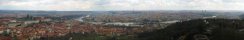 View over the old town of Prague (Bohemia, Czech Republic)