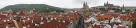 Prague from Charles Bridge Tower (Czech Republic)