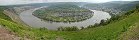 River Rhein from GedeonsEck Restaurant (near Boppard, Germany)