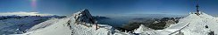 View from Rochers de Naye Cross (Canton of Vaud, Switzerland)