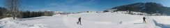 Cross country skiing in Schwendt (Tyrol, Austria)