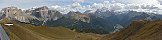 Sella and Marmolada from Col Rodella (Dolomites, Belluno, Italy)