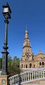 Spanish Square North Tower in Seville (Spain)