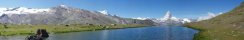 Stellisee and Matterhorn (Zermatt area, Switzerland)