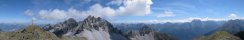 Sendersjchl, high alpine hiking track (Stubai, Tyrol, Austria)